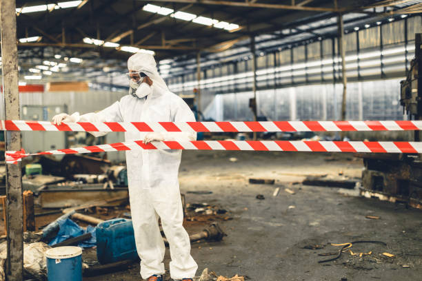 Professional Crime Scene Cleanup technician working in Portsmouth, VA